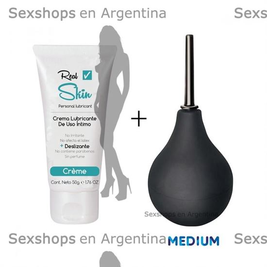 Limpiador anal medium 100ml con crema de regalo